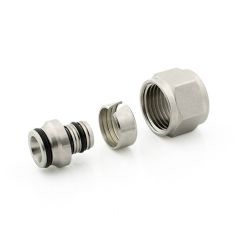RIIFO Plumbing Manifold Outlet Adaptor - 16mm x 1/2" Compression