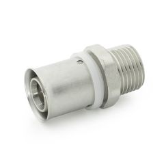 RIIFO Press-fit Straight Adaptor - 20mm x 3/4" BSP TM