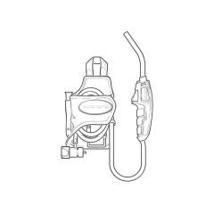 Rothenberger Trigger Torch with Gas Bottle Holder