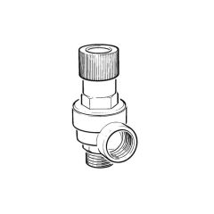 Caleffi Safety Relief Valve - 1/2" x 1/2"