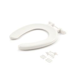 School Toilet Seat Plastic Hinge - White