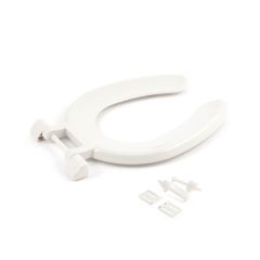 School Toilet Seat Plastic Hinge - White