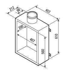 SFL® IL Freestanding Flue Box - 125mm