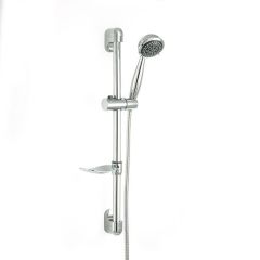 Shower Riser Rail Kit - Chrome Finish