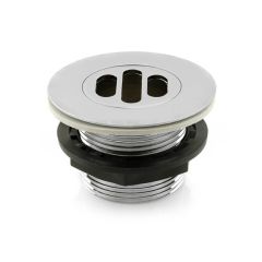 Top Clean Shower Waste - 1.1/2" x 1.1/2" Tail, 73mm Flange