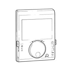 Siemens RDJ100 Digital Programmable Room Thermostat