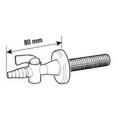 Single Wall Mounted or Suspended Fitting Bench Tap