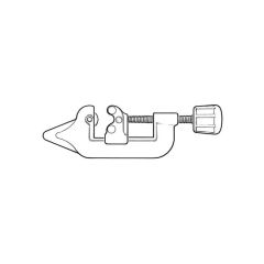 Monument Adjustable Pipe Cutter - Size 1, 4 to 28mm