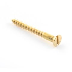 Slotted Countersunk Head Screws 1.1/4" x 6 - 200 Pcs