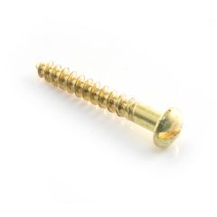 Slotted Roundhead Screw - 1.1/4" x 6 - 200 Pcs