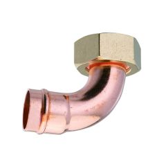 Solder Ring Bent Tap Connector - 22mm x 3/4"