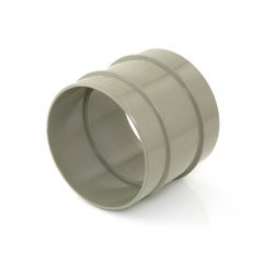 Solvent Weld Straight Coupling Double Socket - 110mm Olive Grey