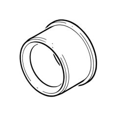 Solvent Weld Waste Reducer - 50mm x 40mm Grey