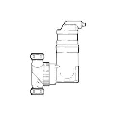 SpiroVent® Rv2 Air Separator - 22mm Compression