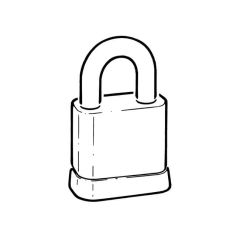 Squire - 5 Pin Padlock