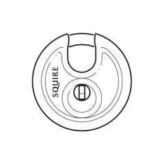 Squire - Commercial Padlock - DCL1 - 70 mm - Stainless Steel