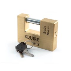 Squire - Commercial Padlock - WL3 - 90 mm Solid Brass