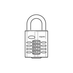 Squire CP50 Combination Lock