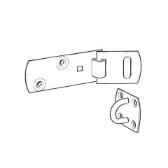 Squire - No 6H Hasp & Staple 152mm