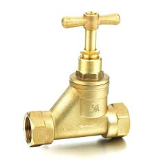 Brass Stop Cock - 3/4" F x F