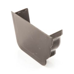 Stop End Internal Left Hand - Square High Capacity - Black