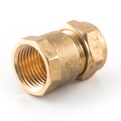 Straight Adaptor UK Compression - 12mm x 1/2"