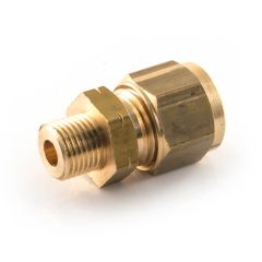 Straight Adaptor UK Compression - 6mm x 1/4"