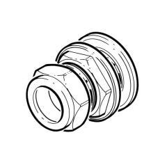 Compression Tank Connector - 15 mm