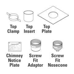 TecnoFlex 155 mm - Installation Kit A - TecnoFlex Plus