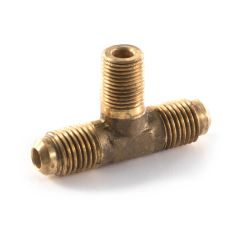 Tee male run 1/4" x 1/4" male flare x 1/8" NPT M