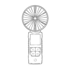 Testo 417 Compact Class Vane Anemometer