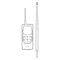 Testo 425 Compact Class Thermal Anemometer