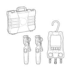 Testo 550S Digital Refrigeration Manifold Set - Smart