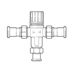 Thermostatic Mixing Valve TMV 2/3 - 15mm Press-fit