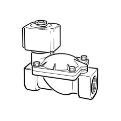 Servo-Assisted Water Solenoid Valve - 1.1/2"