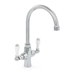 Titania Quarter Turn Lever Handle Sink Mixer Tap