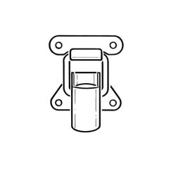 Water Meter Box Toggle Catch