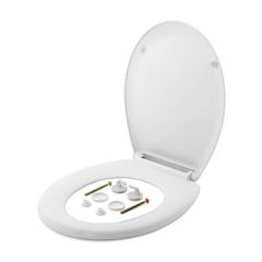 Topol Toilet Seat - White