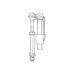 Torbeck® Compact Bottom Inlet Float Valve - 1/2"