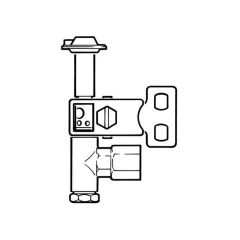 Pilot Burner Two-way Side - 4mm or 6mm