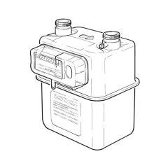 U6P Diaphragm Gas Meter