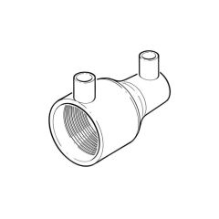 Universal Electrofusion Reducing Coupler 110mm x 63mm