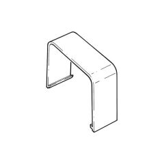 Upper Connector - 80 x 60mm Pure White