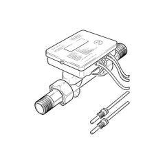 VHU20 Ultrasonic Heat Meter Kit - DN20 3/4" BSP M