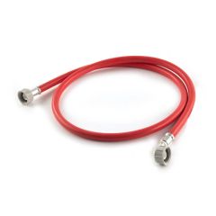 Washing Machine Inlet Hose - 3/4" x 2.5m Red