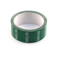 Return Tape - 36mm x 33m White on Green