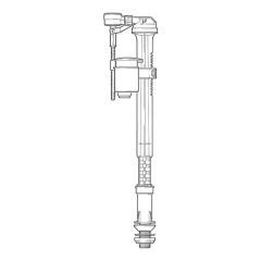 Wirquin Jollyfill Air Telescopic Bottom Entry Float Valve