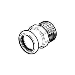 Xpress Gas Straight Connector - 54mm x 2" BSP TM