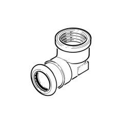 Xpress Stainless Elbow Connector - 15mm x 1/2" BSP