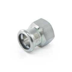 Xpress Stainless Straight Connector 15mm x 1/2" BSP F